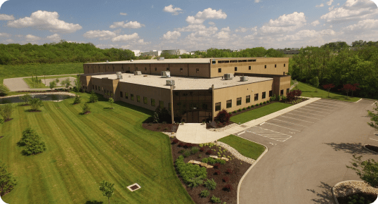 Western States Headquarters external aerial view