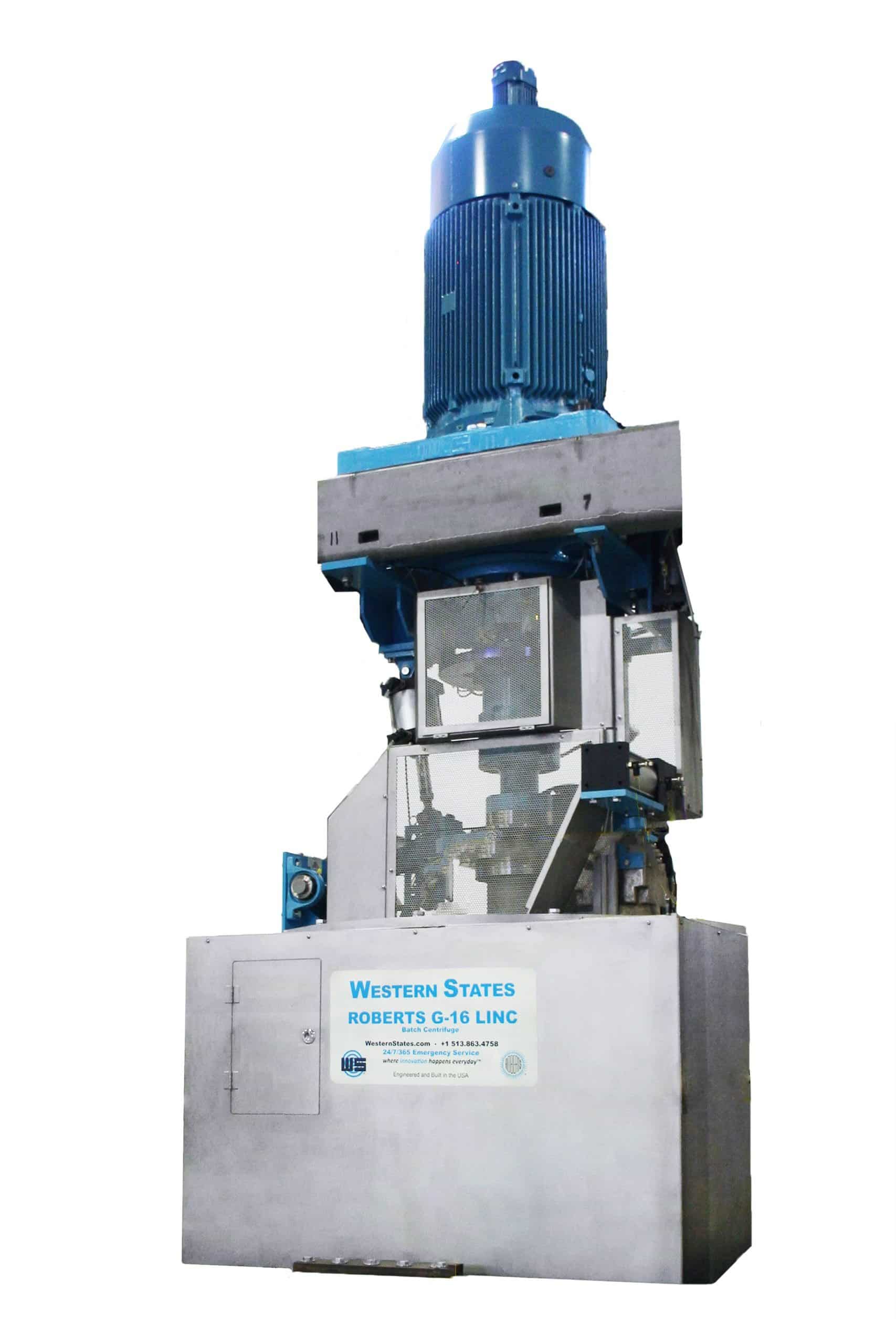 Roberts G-16 Linc Batch Sugar Centrifuge - Western States