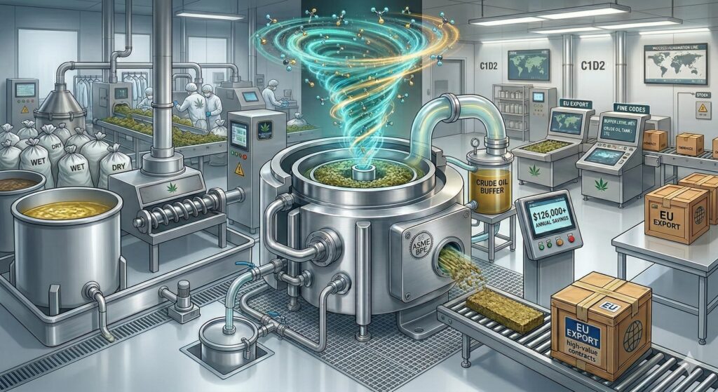 The True Cost of Solvent Loss in Hemp Extraction