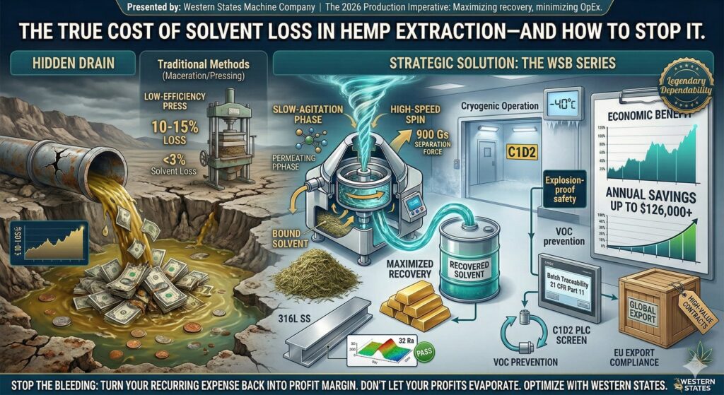 Solvent Cost The True Cost of Solvent Loss in Hemp Extraction—and How to Stop It ...
